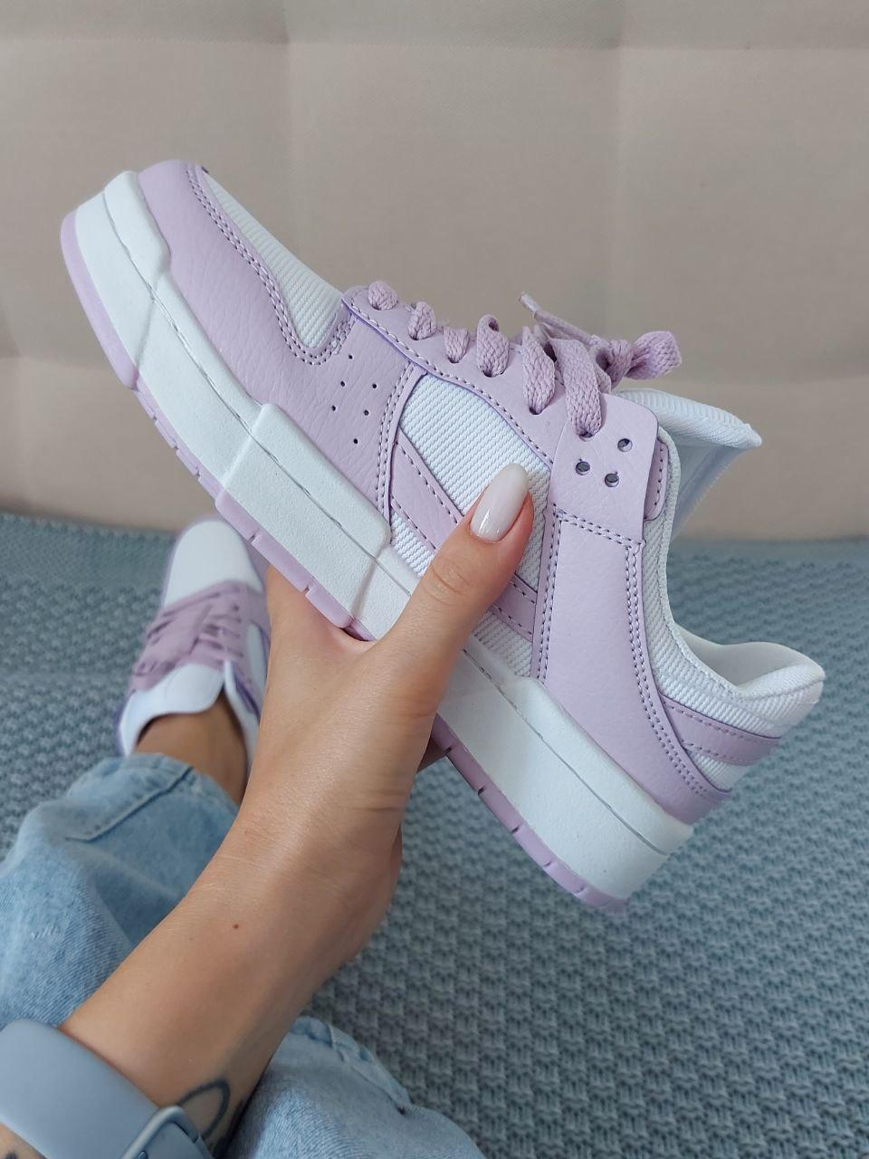 Sneakers White Violet
