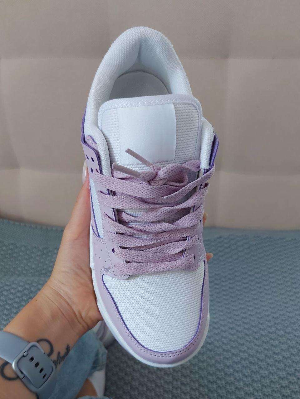 Sneakers White Violet