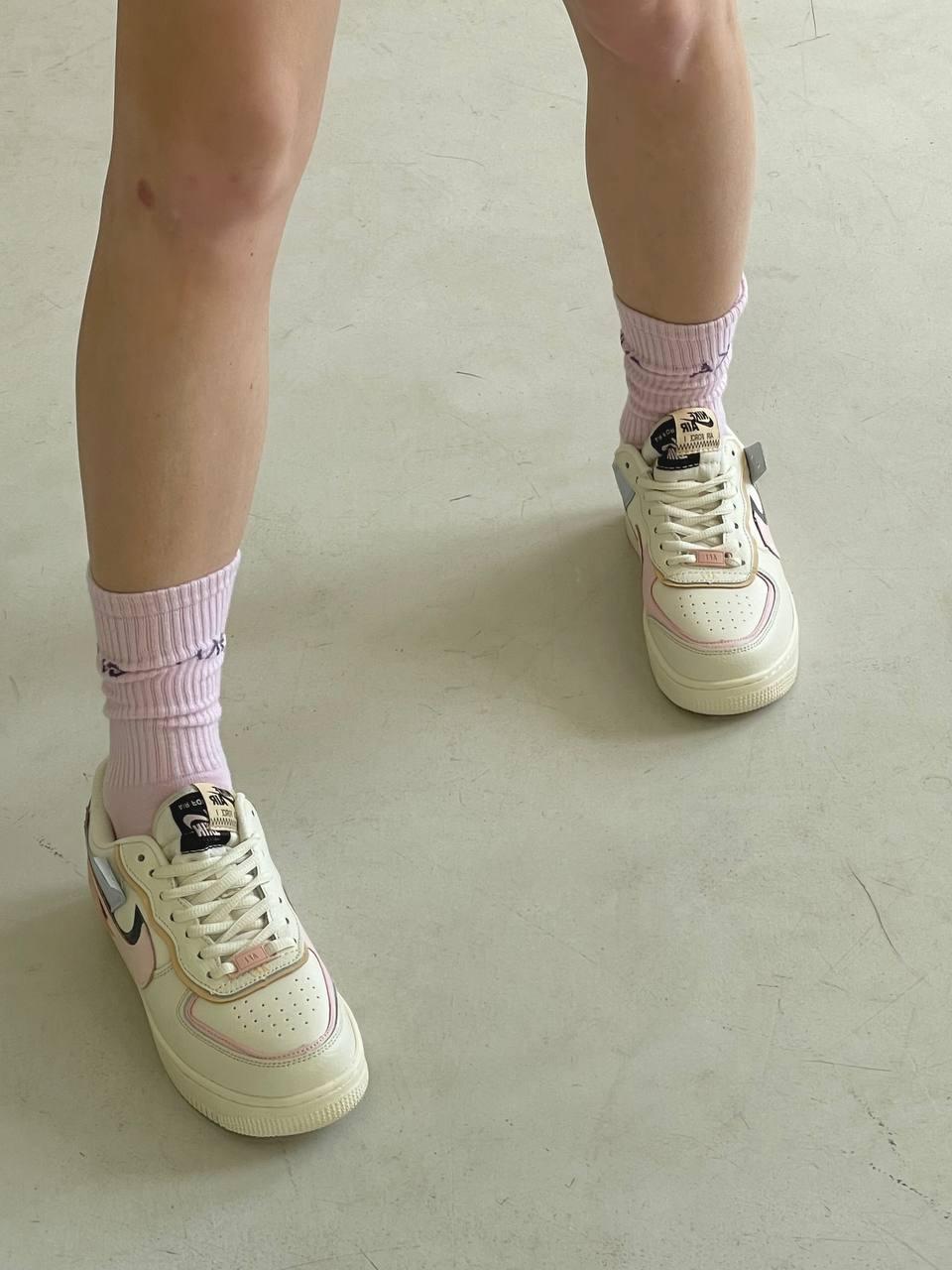 Nike Air Force Shadow Beige Pink