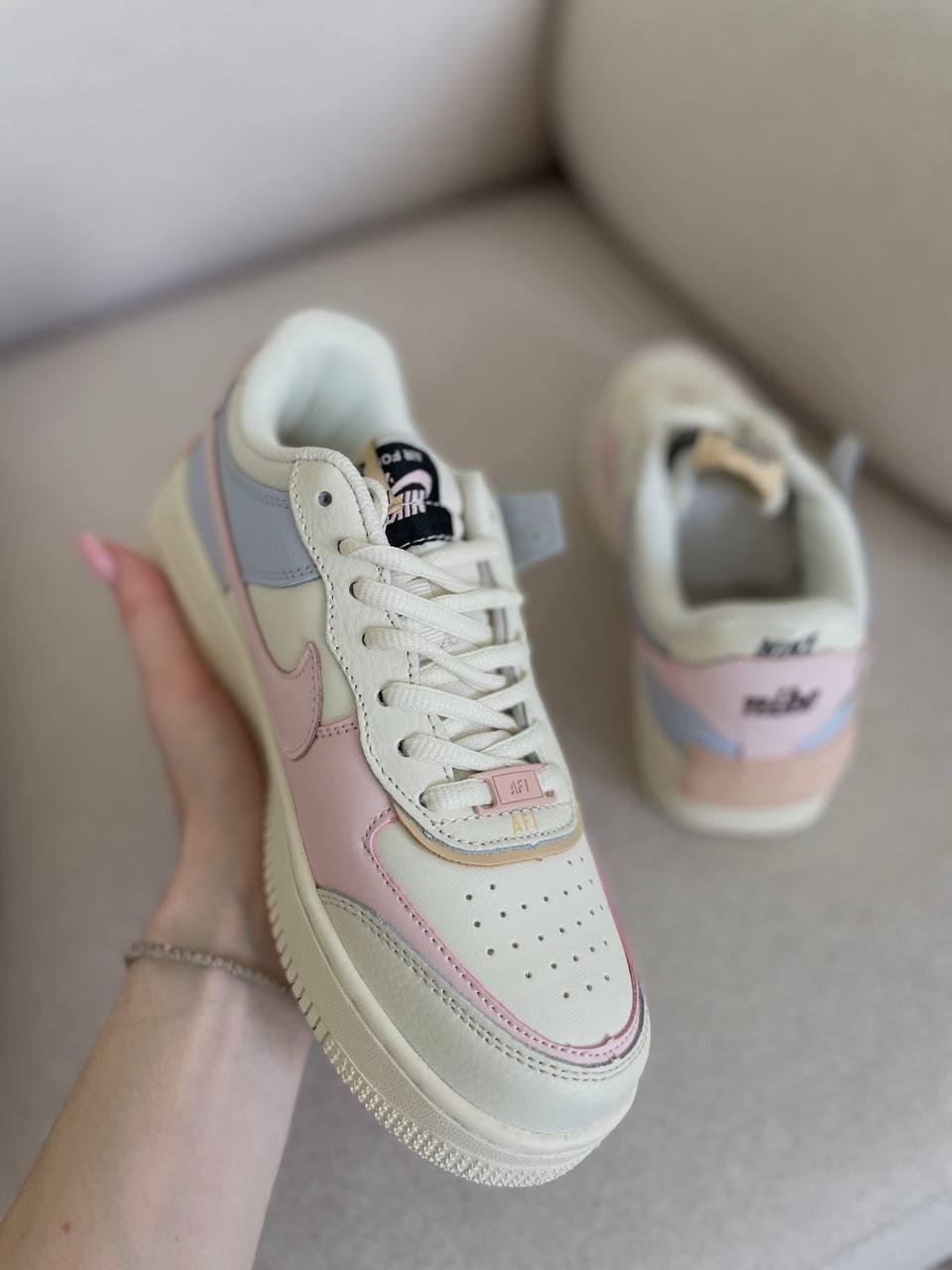 Nike Air Force Shadow Beige Pink