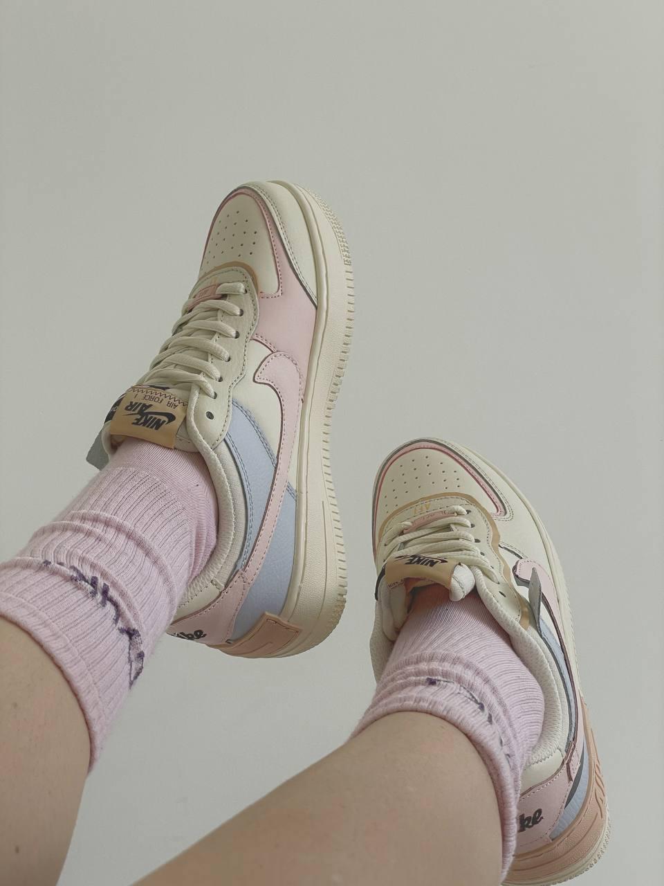 Nike Air Force Shadow Beige Pink