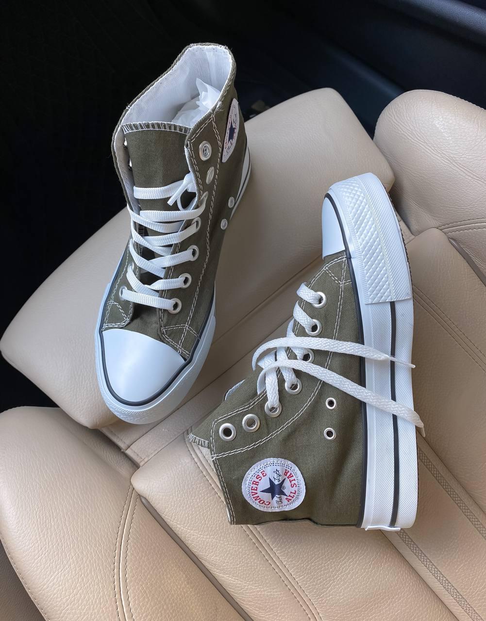 Converse Chuck Taylor High Sole Haki