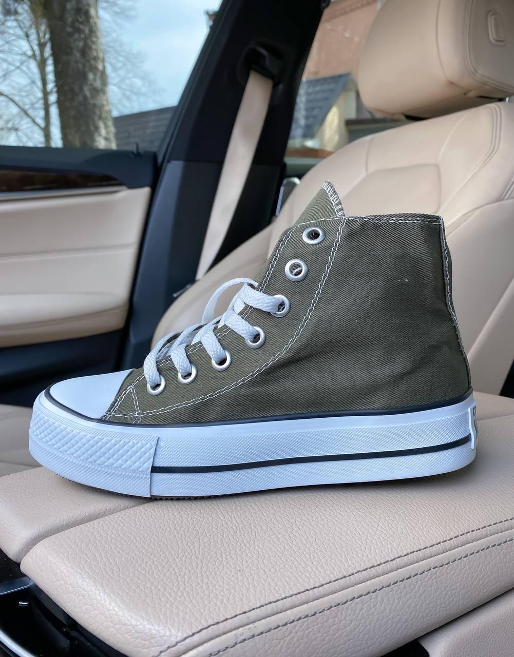 Converse Chuck Taylor High Sole Haki