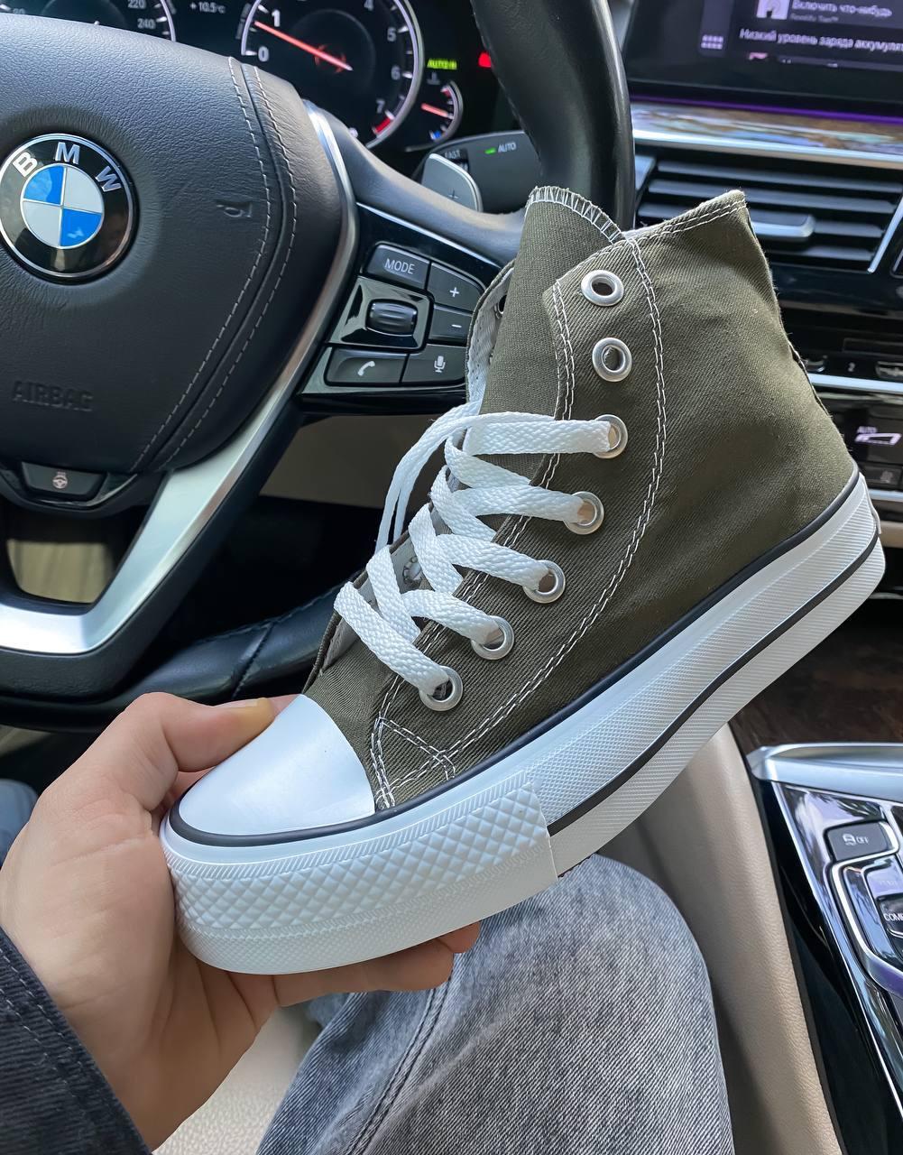 Converse Chuck Taylor High Sole Haki