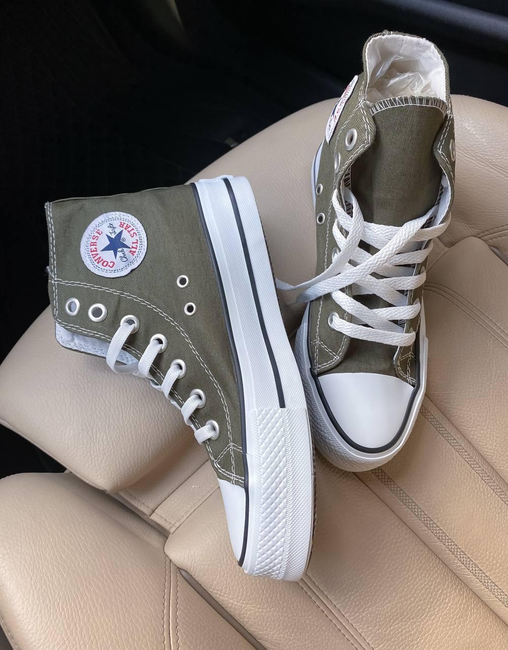 Converse Chuck Taylor High Sole Haki