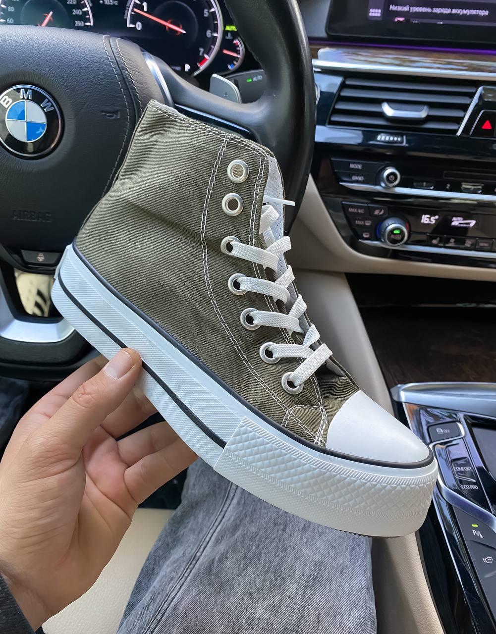 Converse Chuck Taylor High Sole Haki