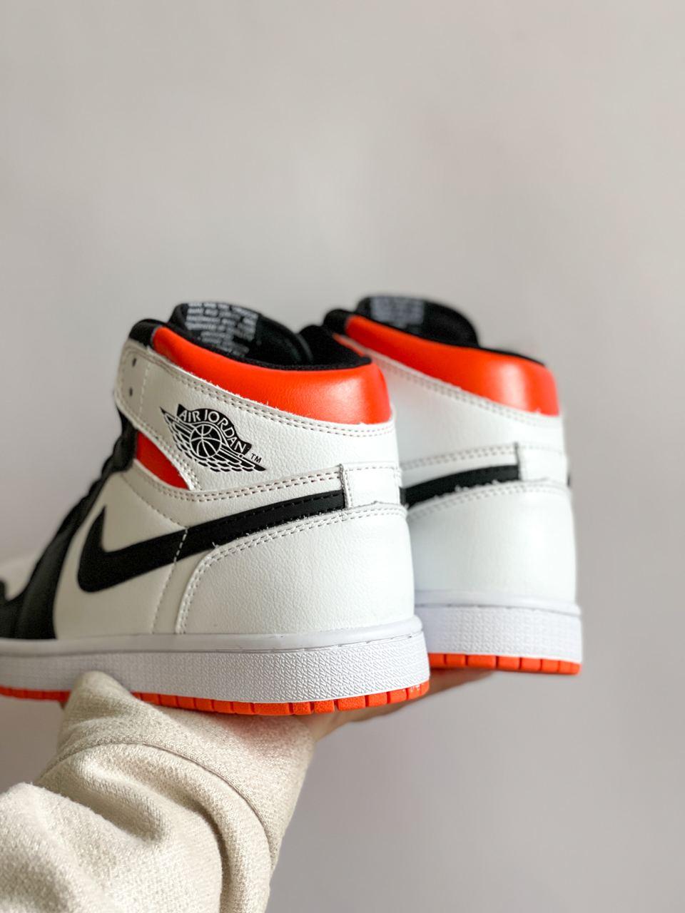 Nike Air Jordan 1 Retro High White Black Orange