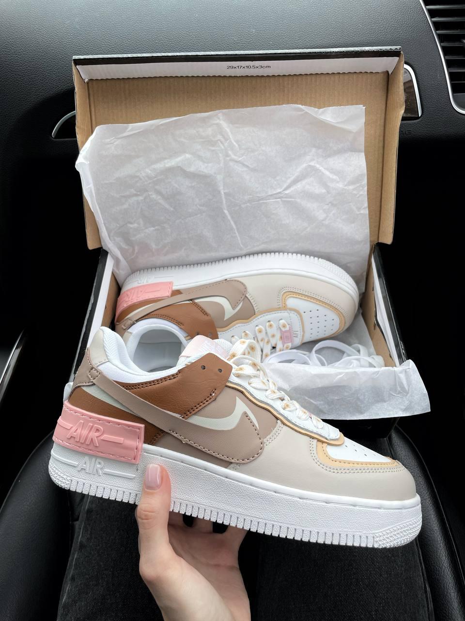 Nike Air Force 1 SHADOW Brown