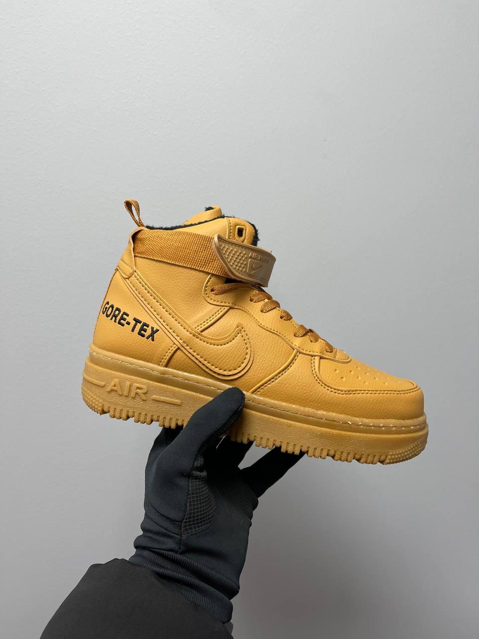 Nike Air Force Gore-Tex Brown Fur