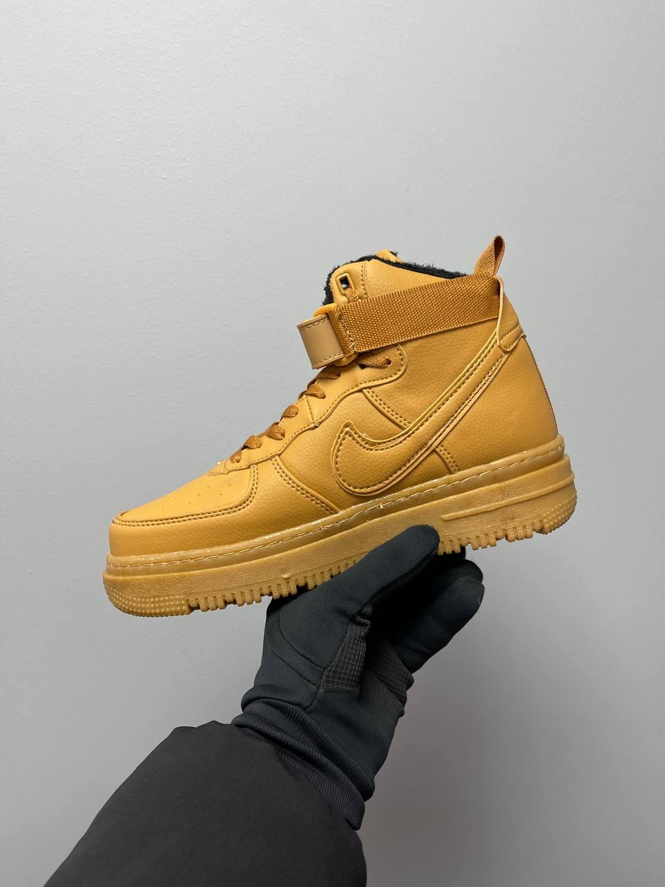Nike Air Force Gore-Tex Brown Fur