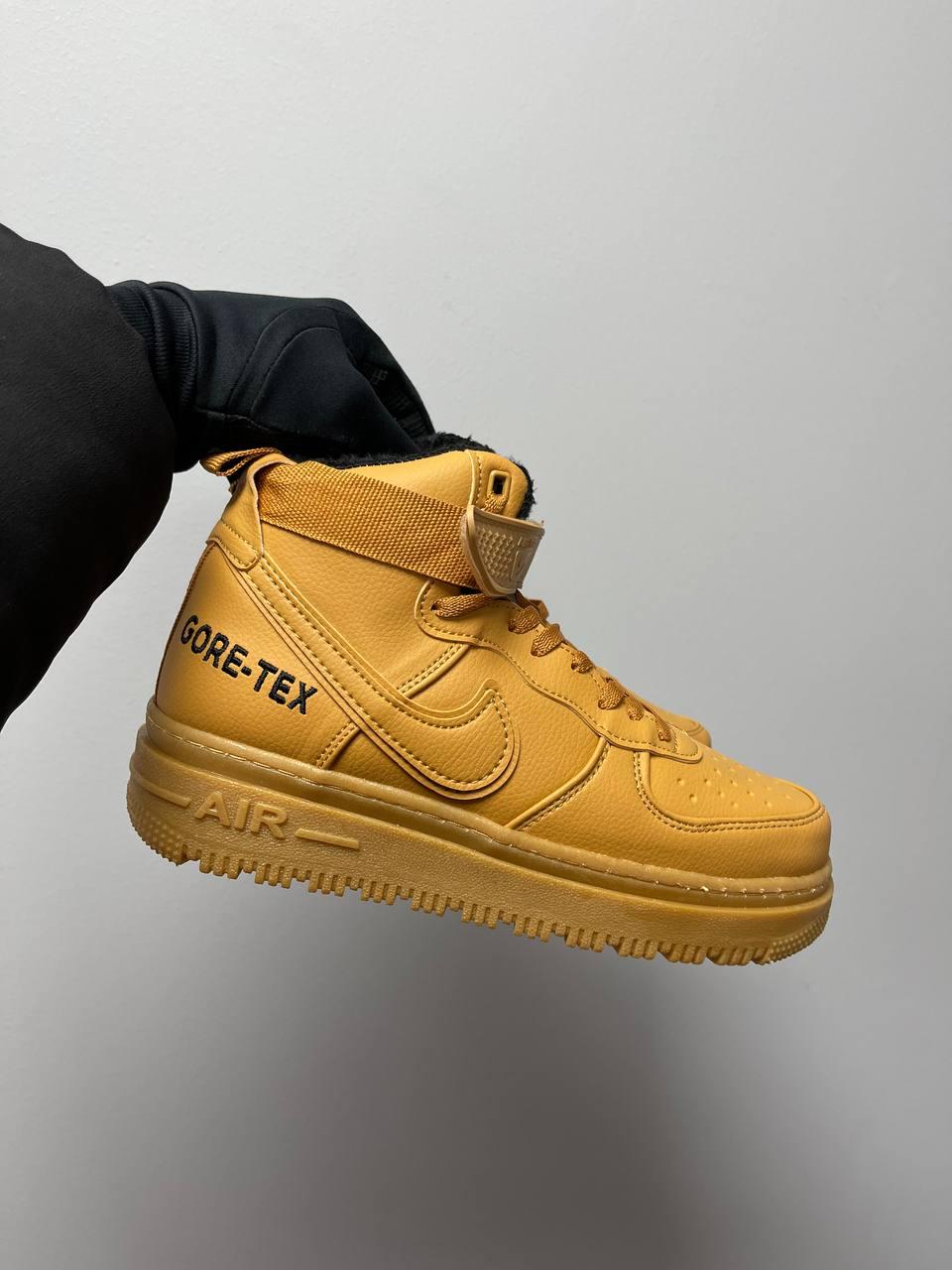 Nike Air Force Gore-Tex Brown Fur