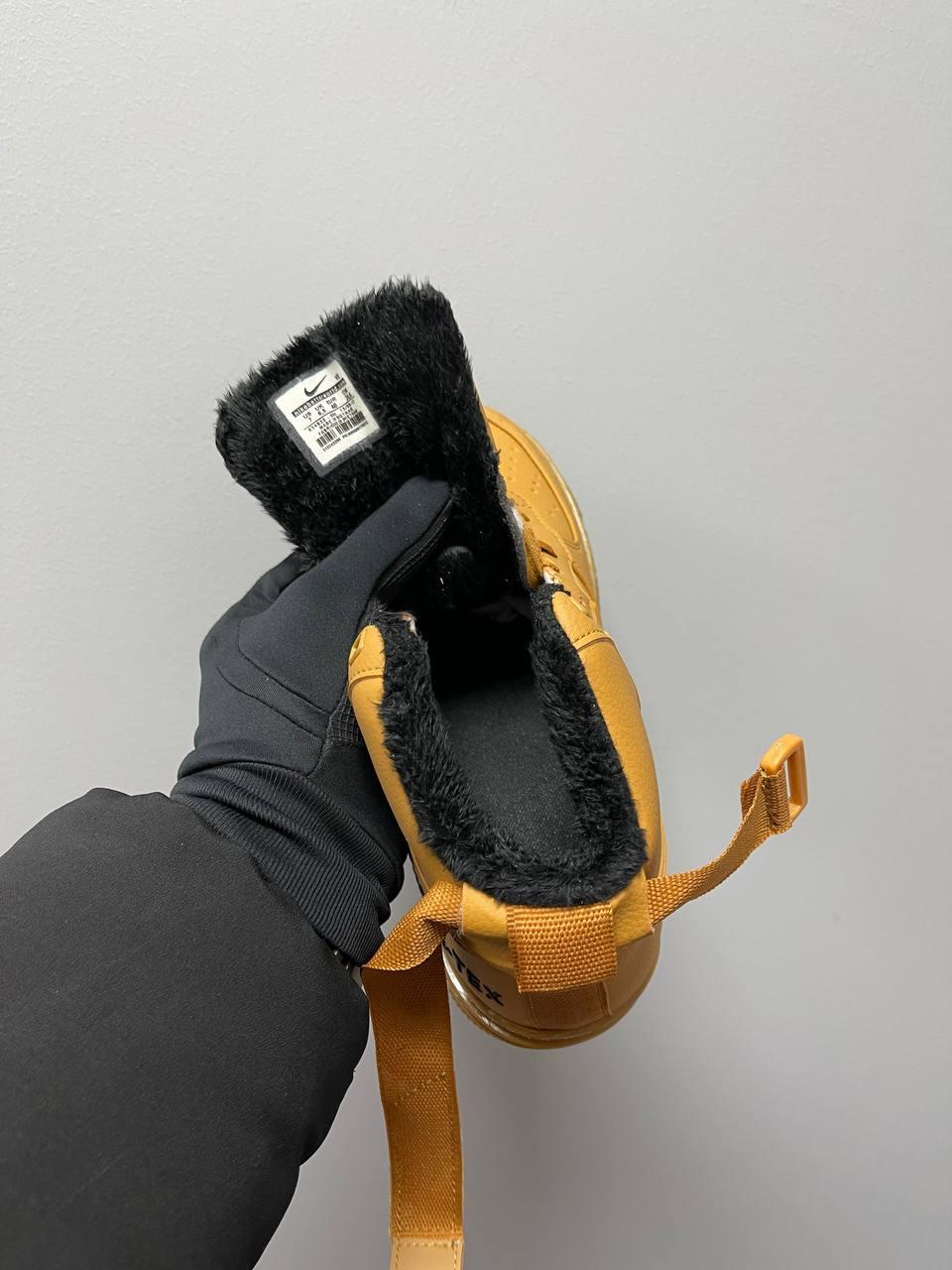 Nike Air Force Gore-Tex Brown Fur