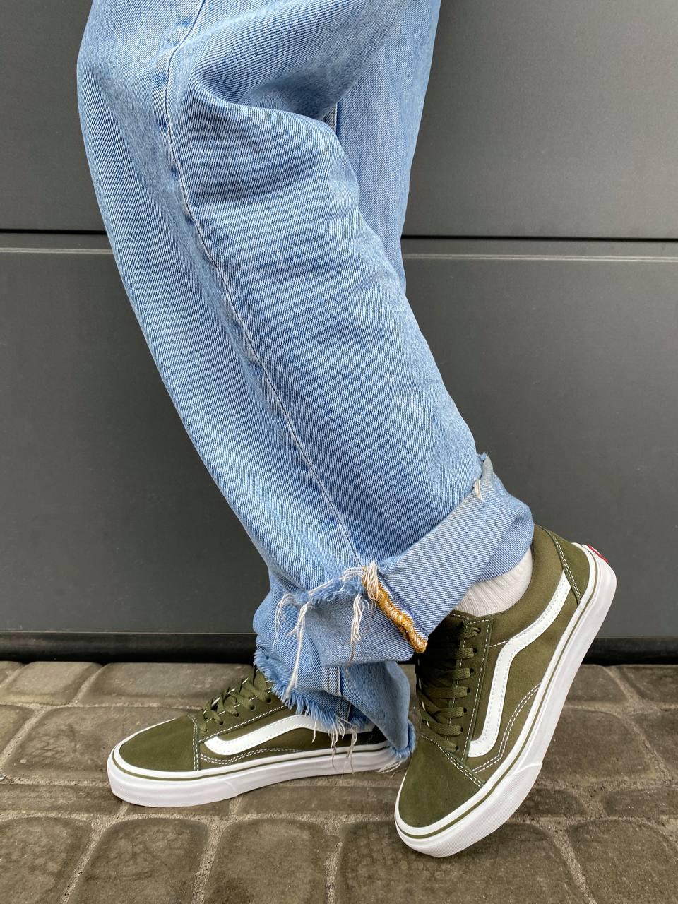 Vans Old Skool Khaki White