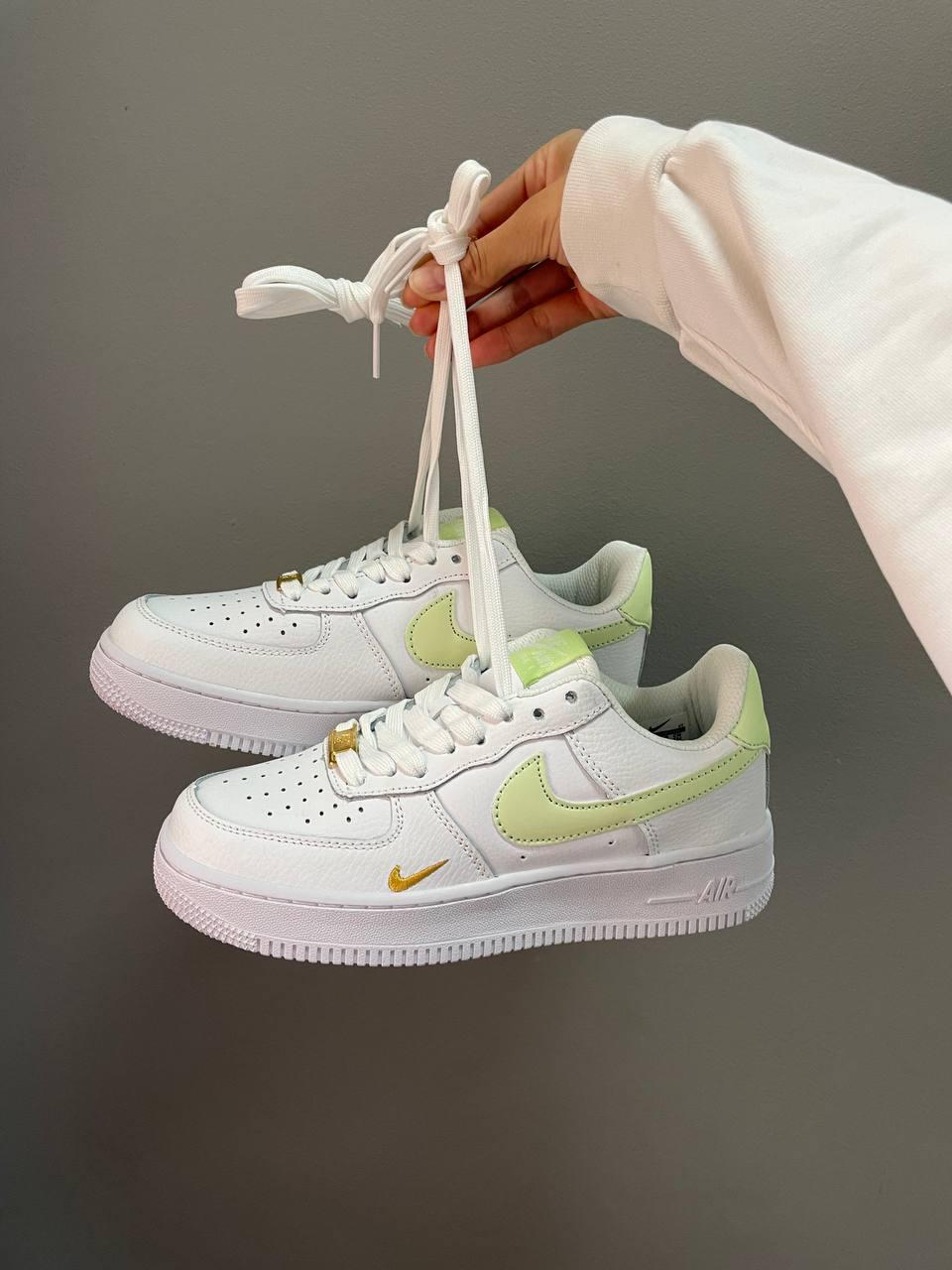 Nike Air Force 1 Mini Swoosh Lime Light