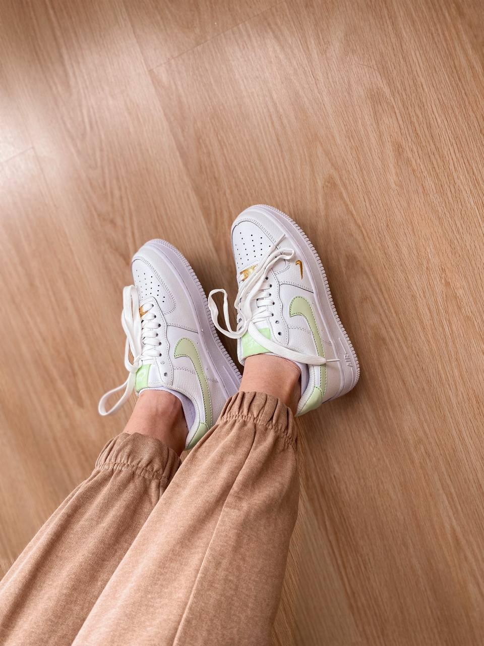 Nike Air Force 1 Mini Swoosh Lime Light