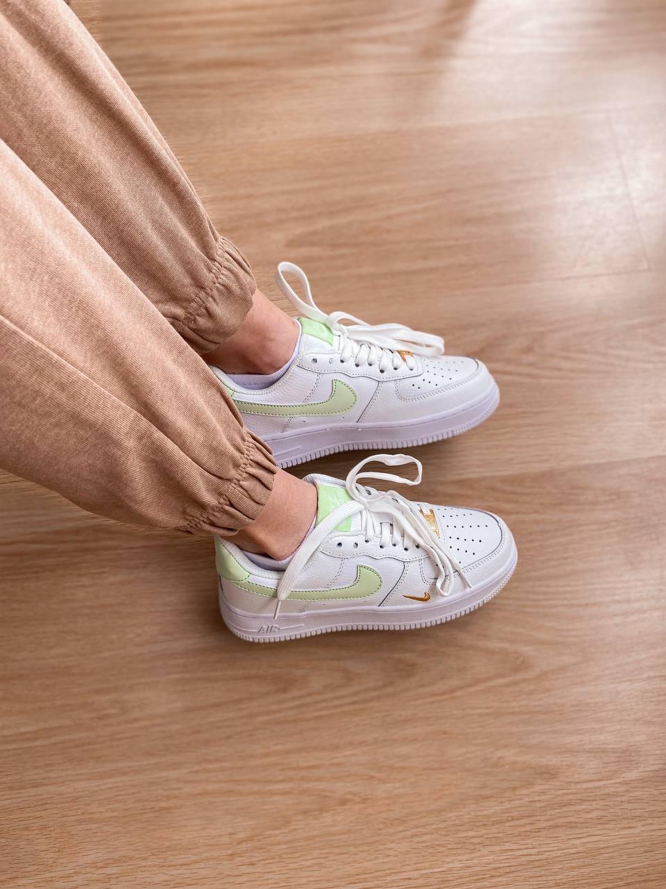 Nike Air Force 1 Mini Swoosh Lime Light