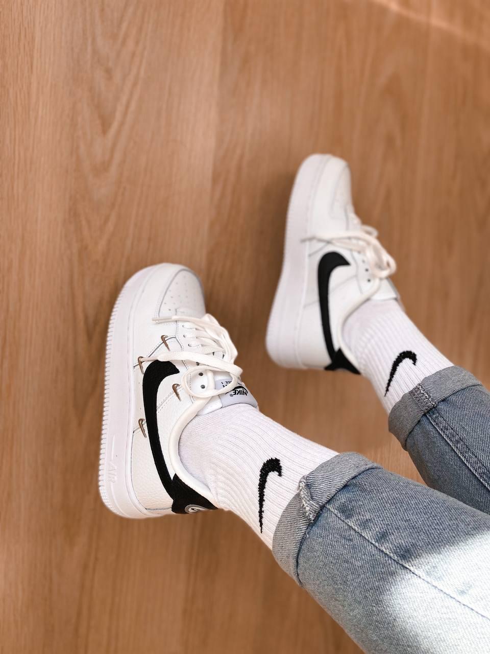 Nike Air Force 1 LX Chrome Swooshes