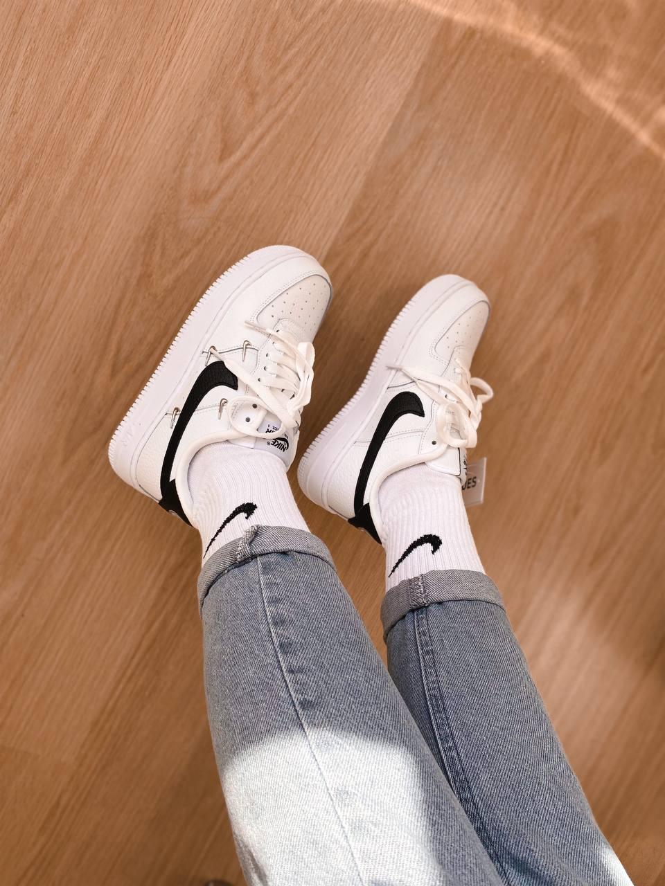 Nike Air Force 1 LX Chrome Swooshes
