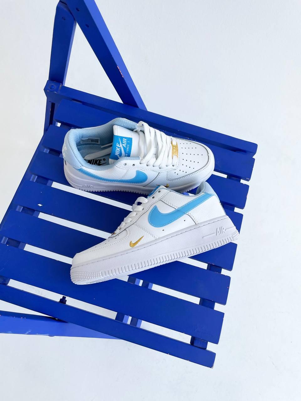 Nike Air Force 1 Mini Swoosh Blue