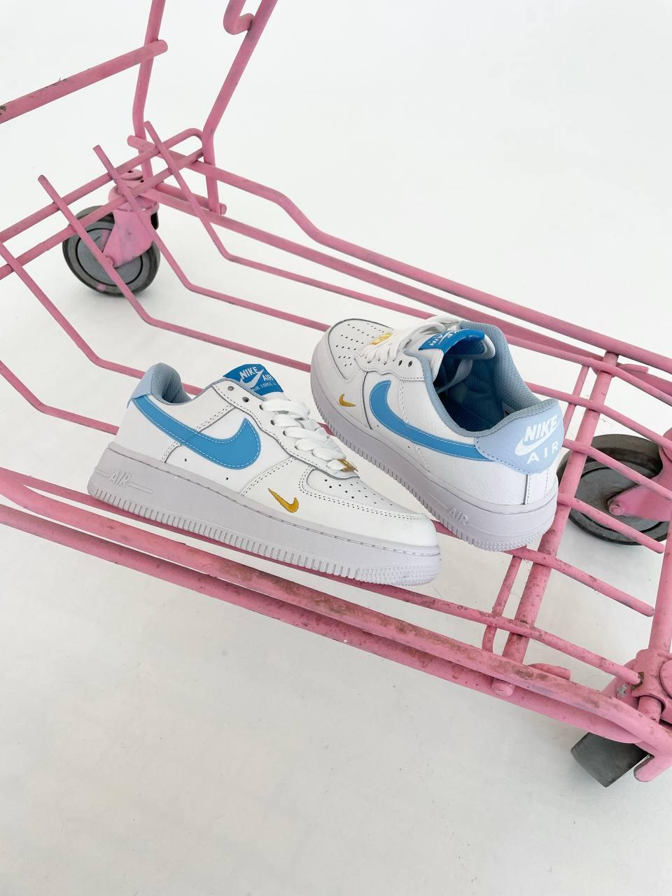 Nike Air Force 1 Mini Swoosh Blue