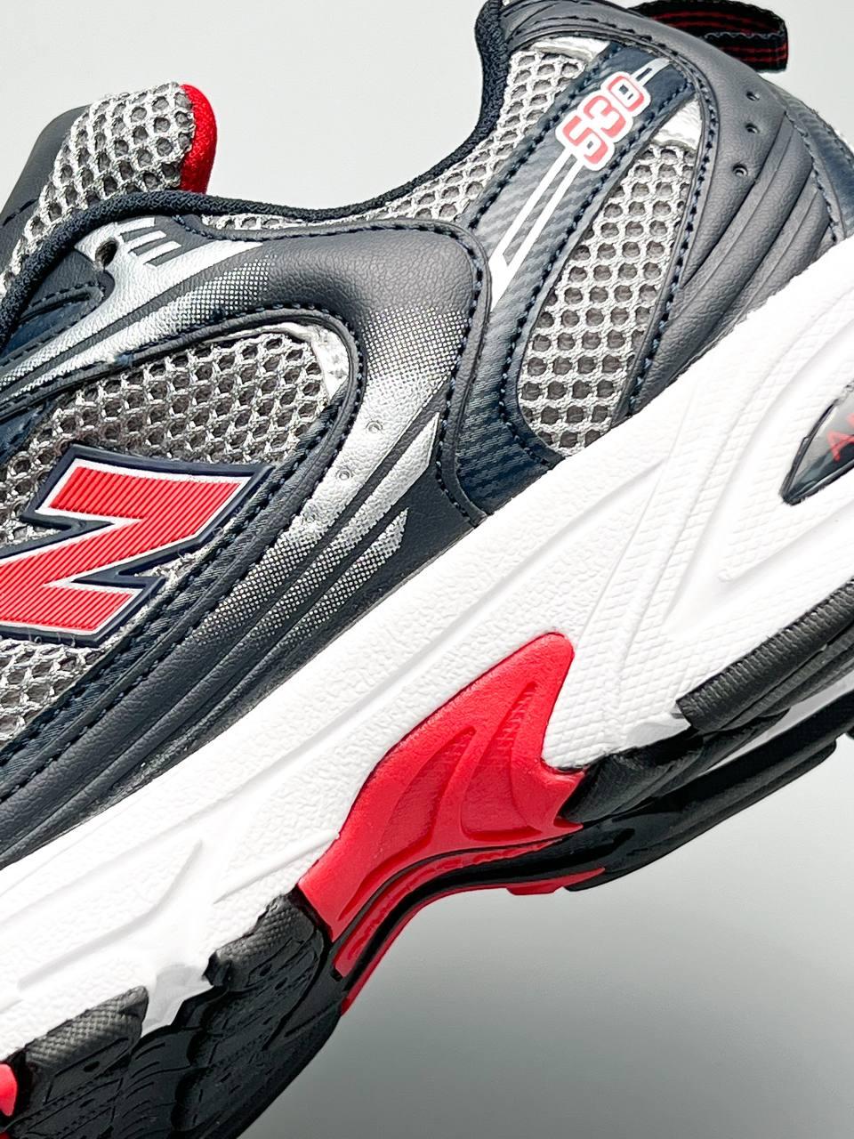 New Balance 530 Silver Red