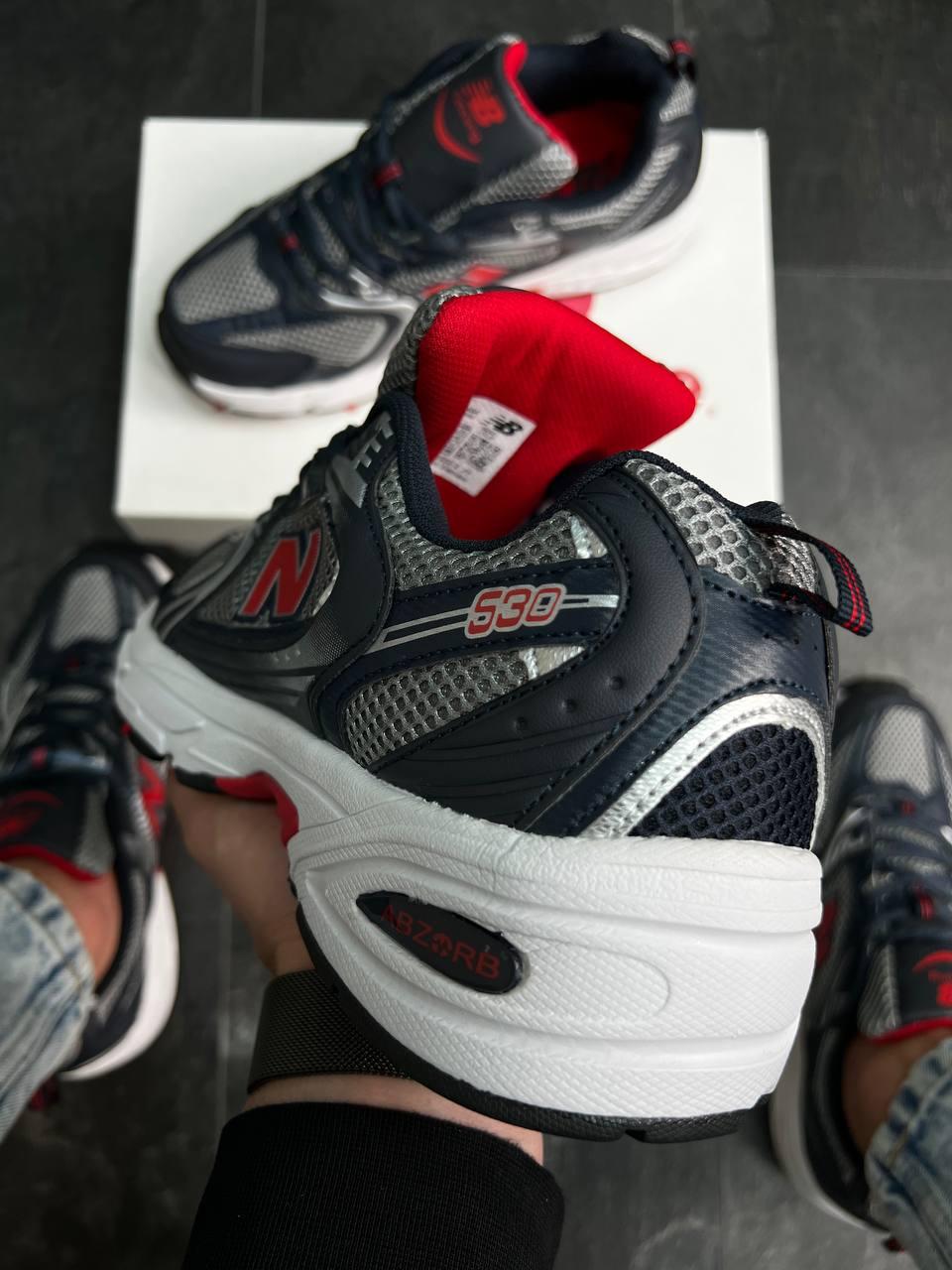 New Balance 530 Silver Red