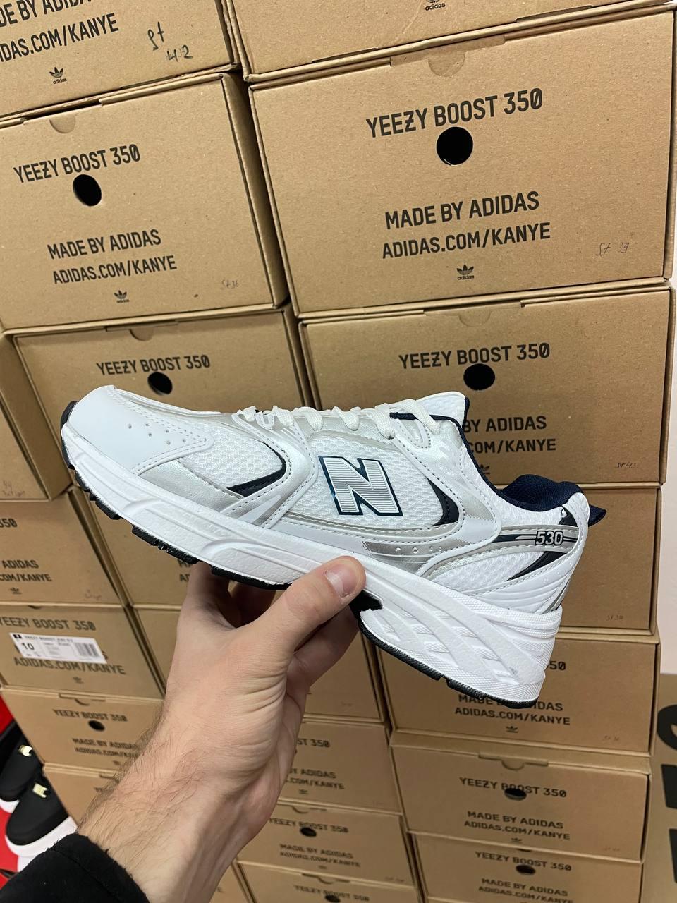 New Balance 530 White Silver 3