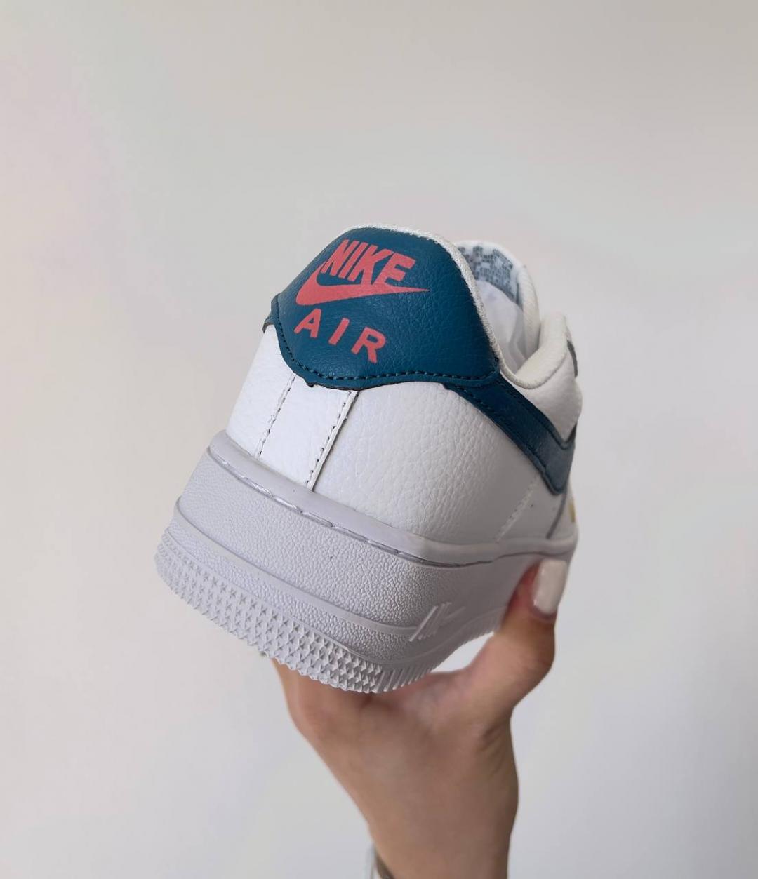 Nike Air Force 1 Mini Swoosh Blue 1
