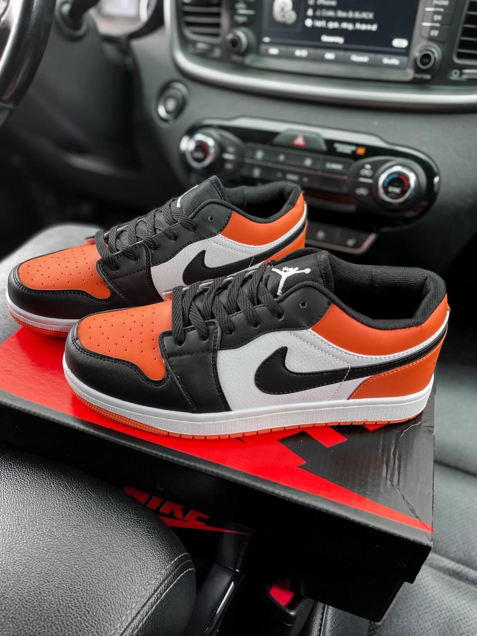 Nike Air Jordan 1 Low Orange White Black