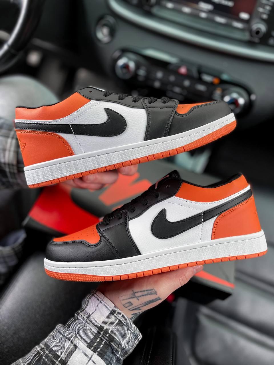 Nike Air Jordan 1 Low Orange White Black