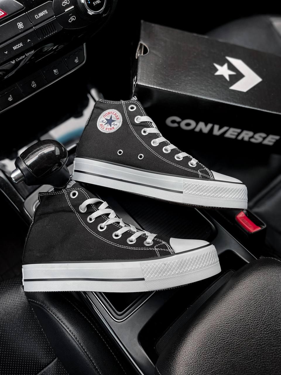 Converse High Platform Black