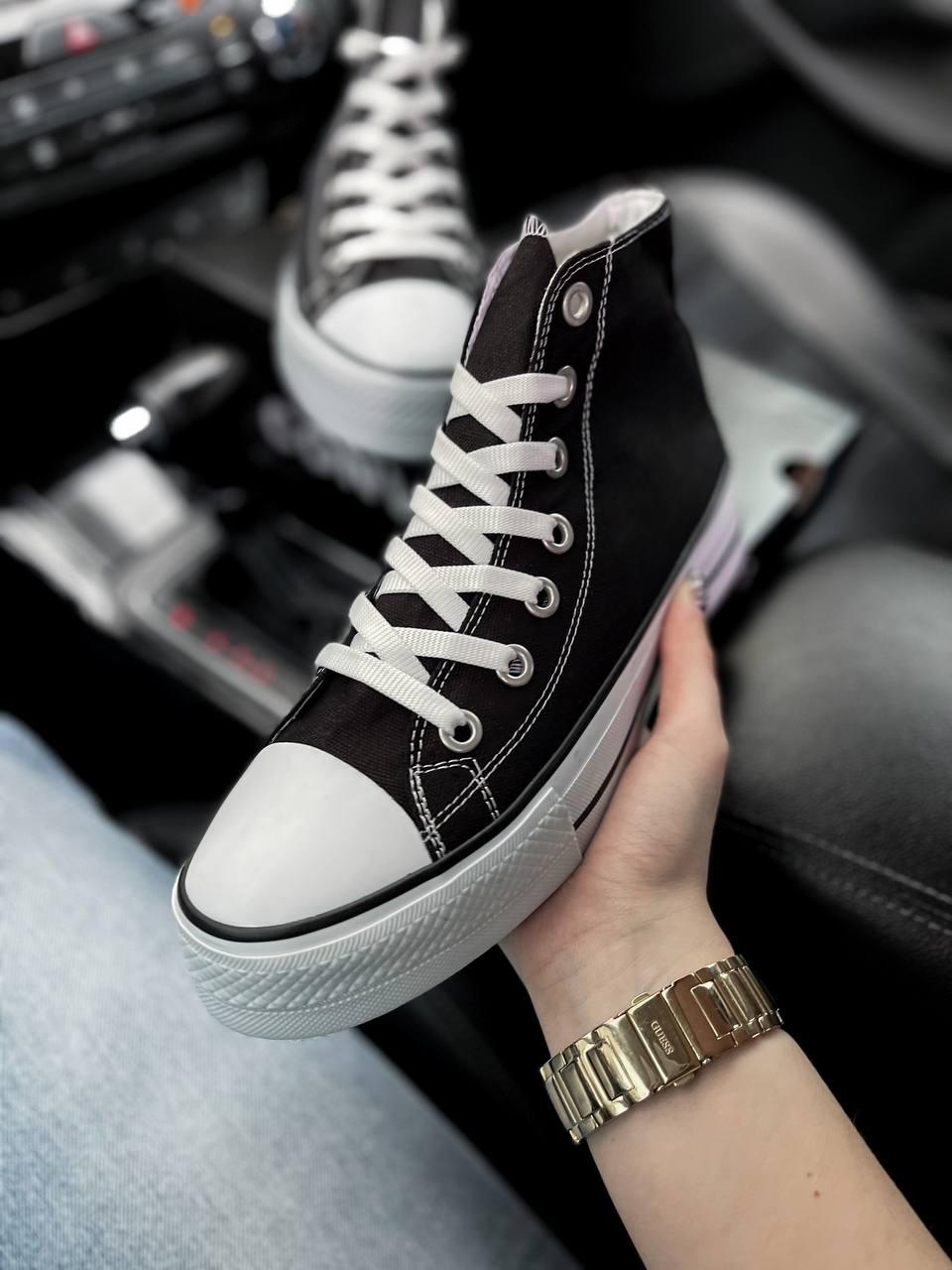 Converse High Platform Black