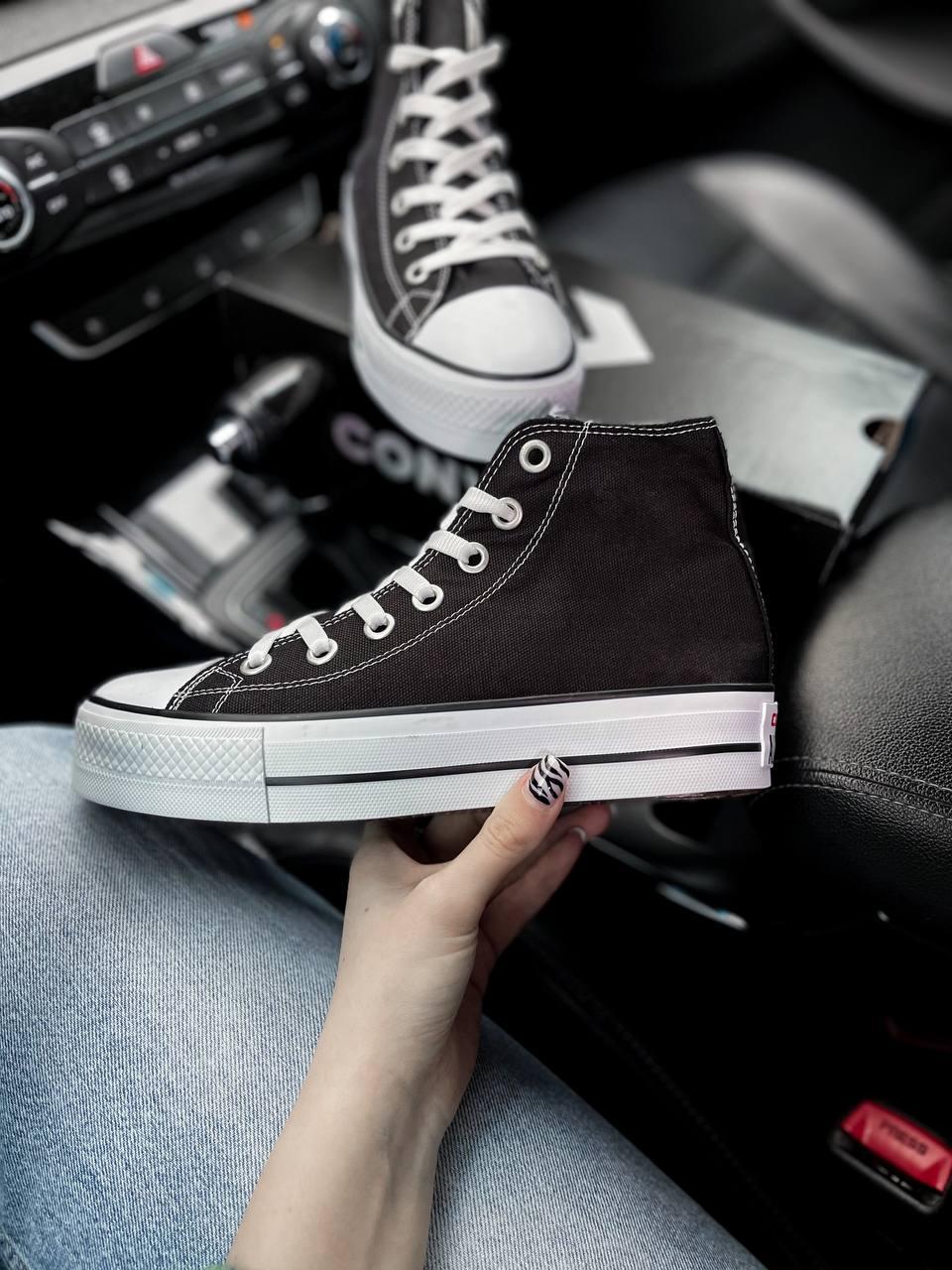Converse High Platform Black