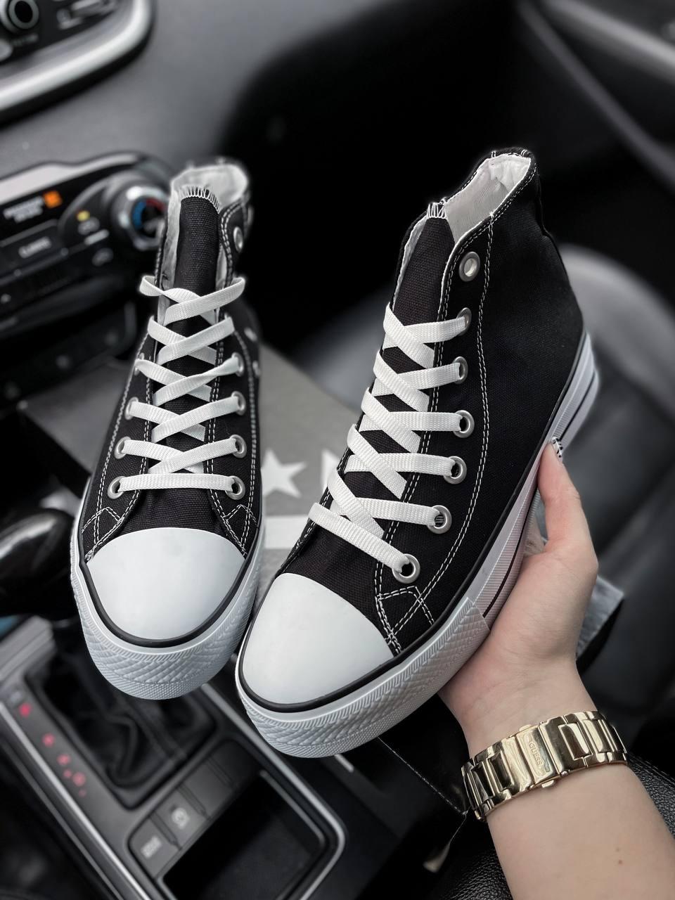 Converse High Platform Black
