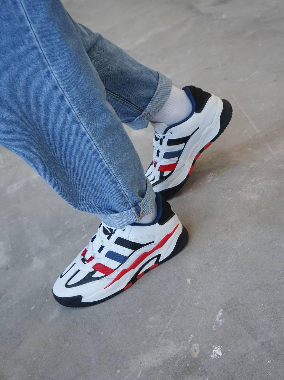 Adidas Niteball Black White Red
