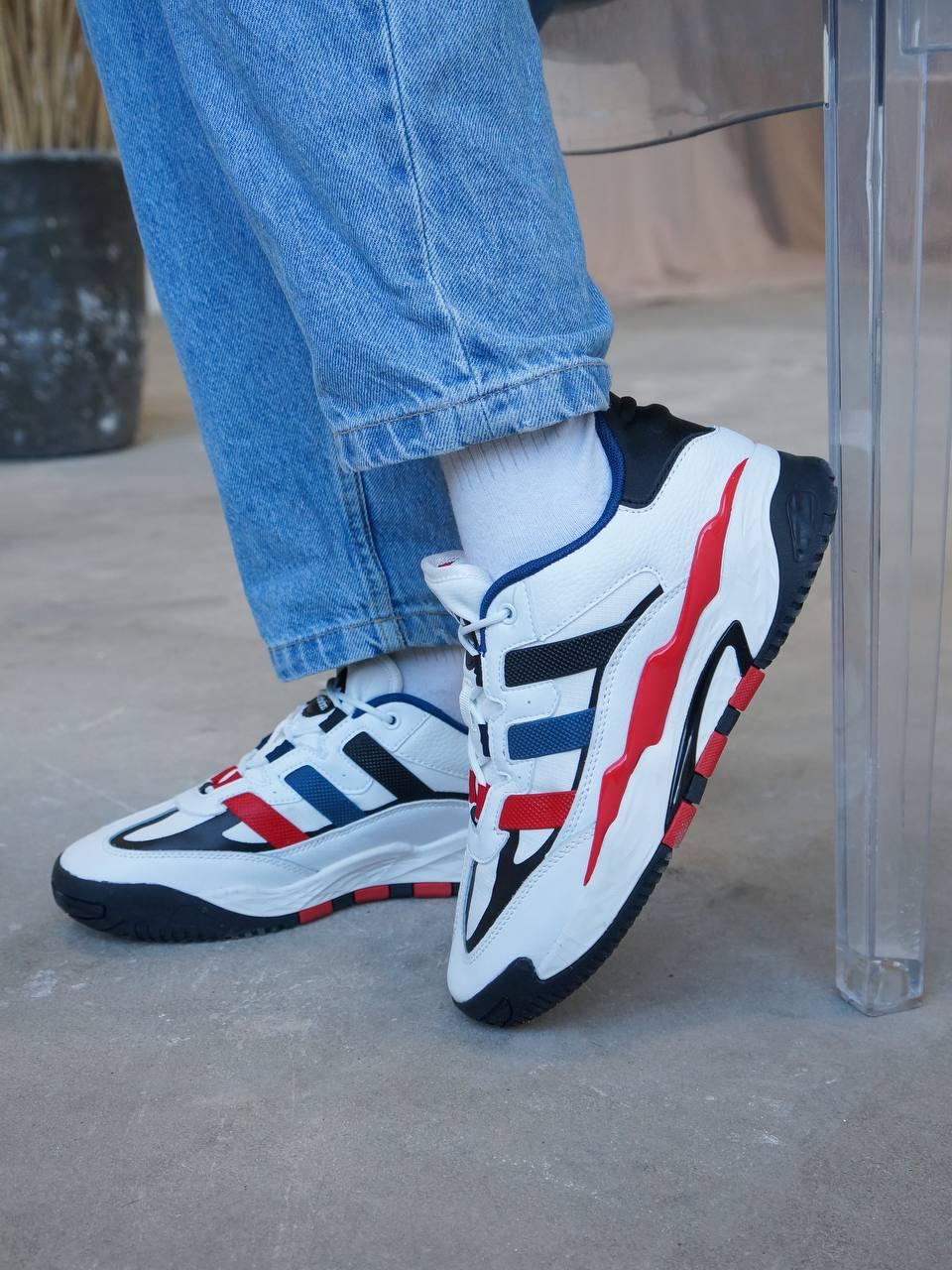 Adidas Niteball Black White Red