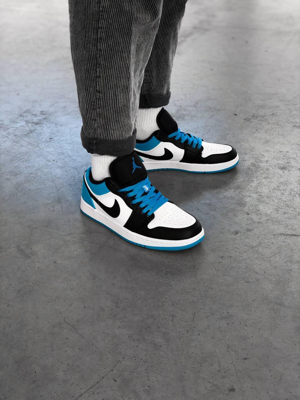 Nike Air Jordan 1 Low Blue White Black
