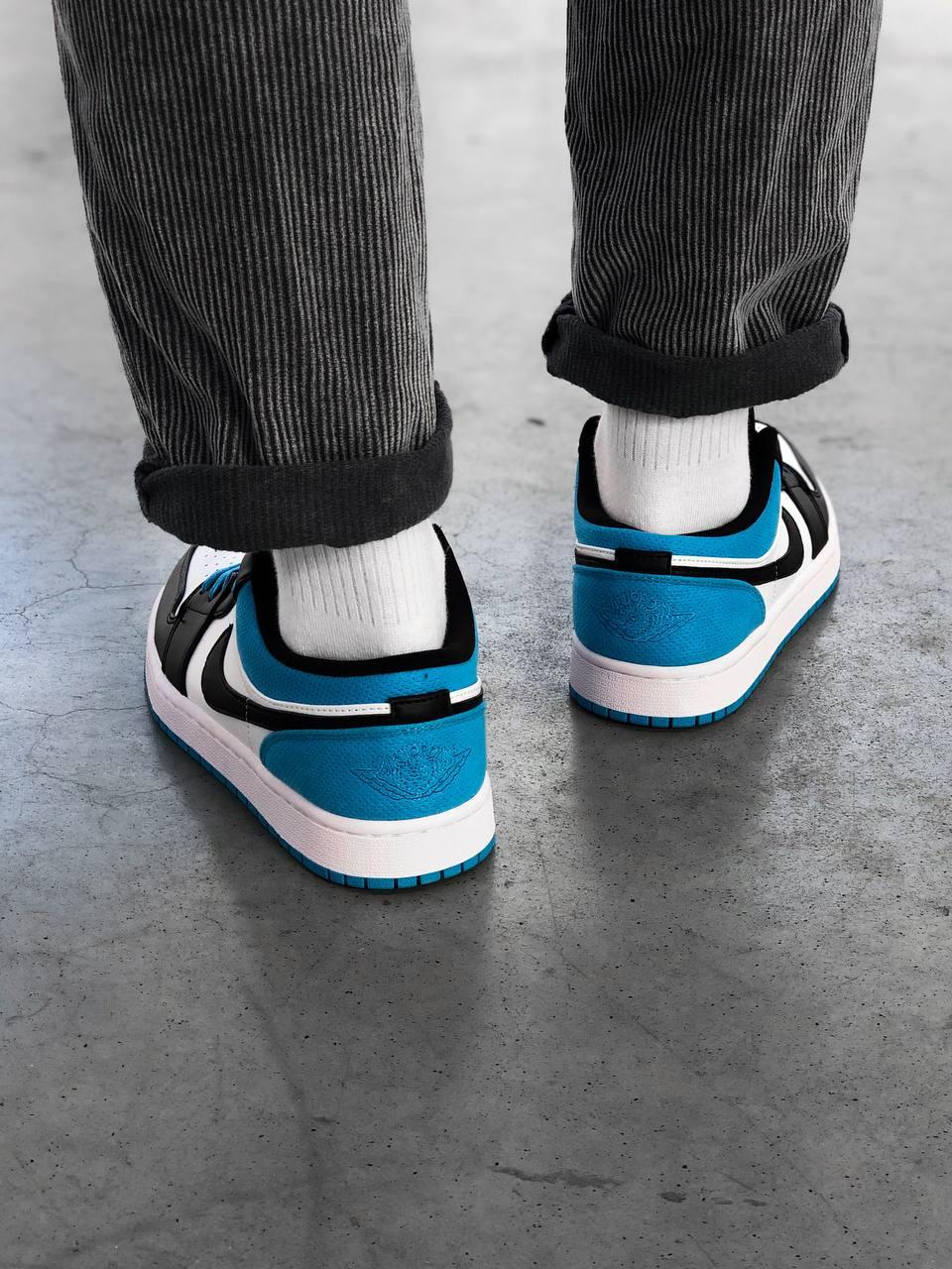Nike Air Jordan 1 Low Blue White Black