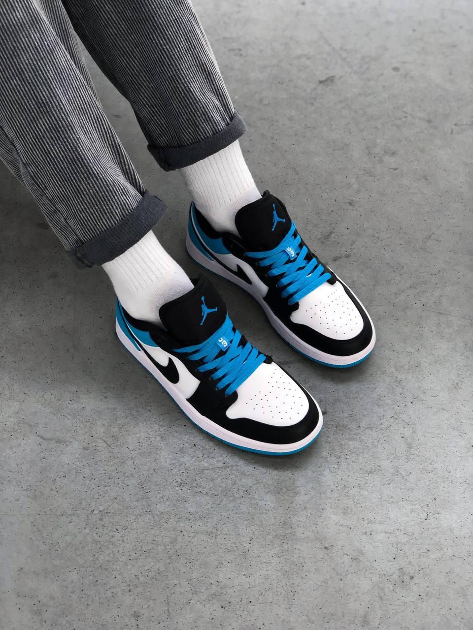 Nike Air Jordan 1 Low Blue White Black