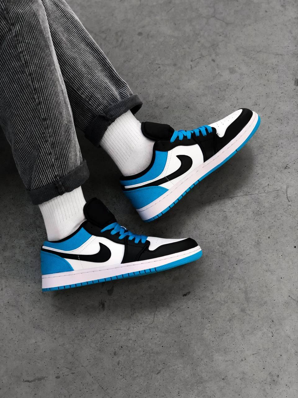 Nike Air Jordan 1 Low Blue White Black