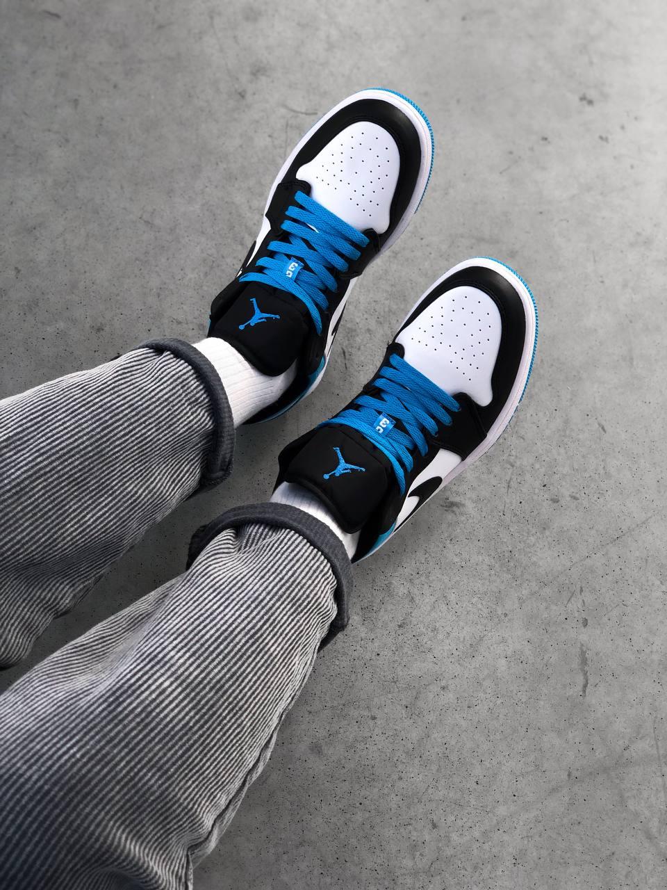 Nike Air Jordan 1 Low Blue White Black