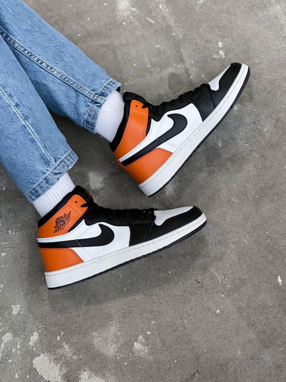 Nike Air Jordan 1 High Orange Black