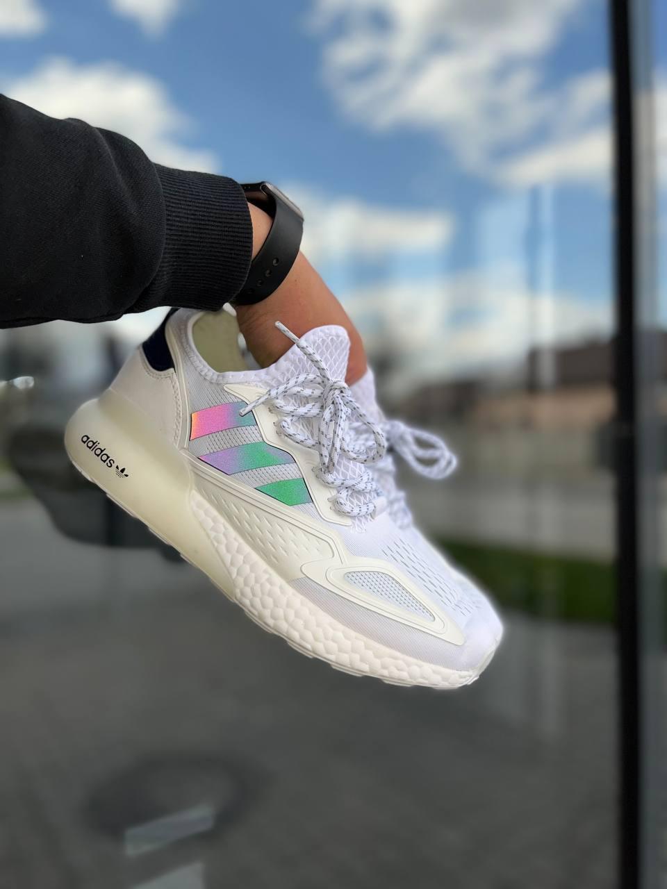 Adidas ZX 2K Boost White Iridescent 2