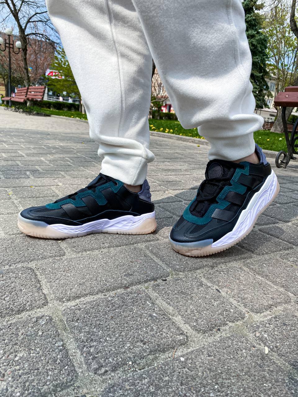 Adidas Niteball White Black Green