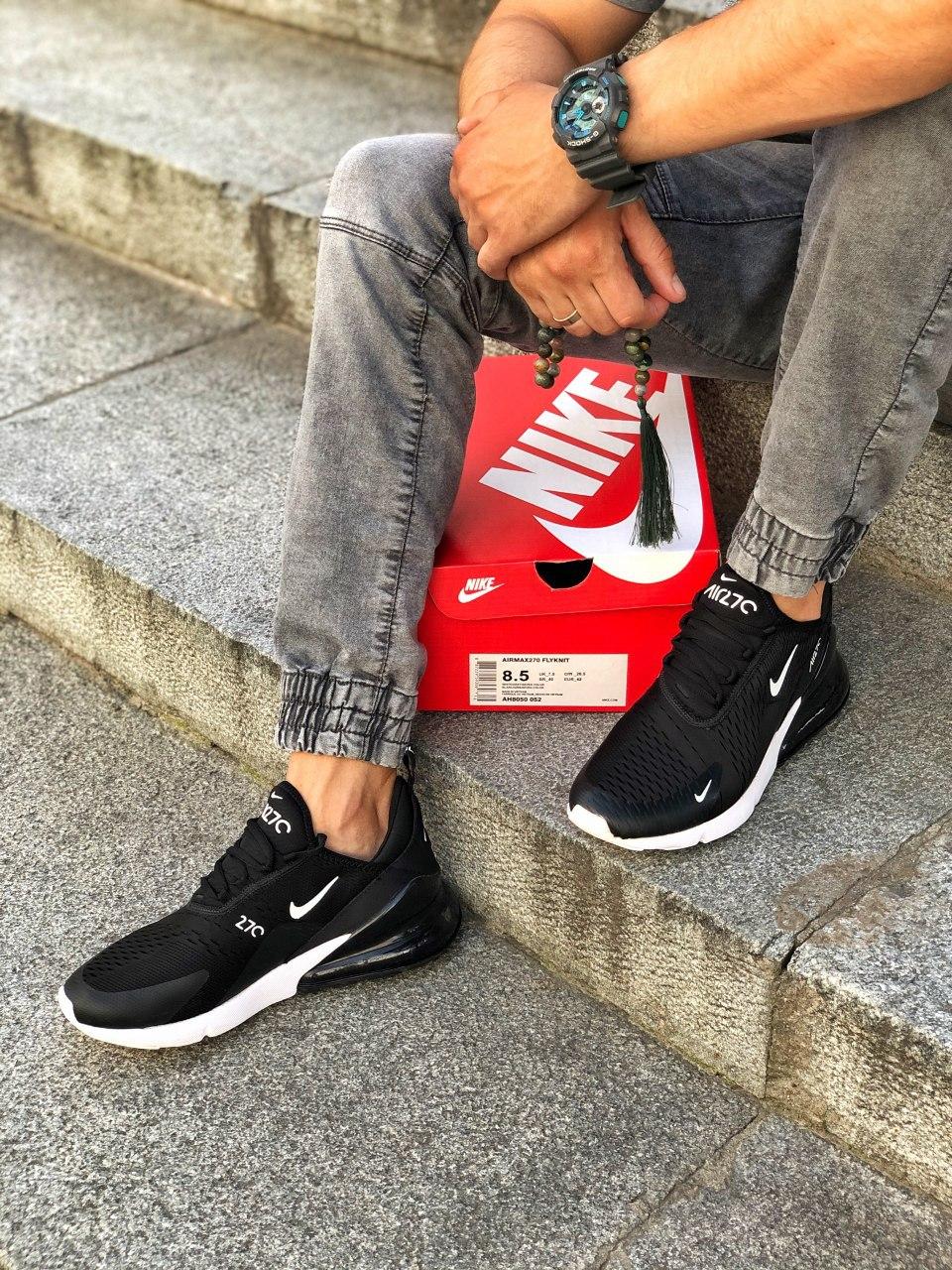 Nike Air Max 270 Black White 7