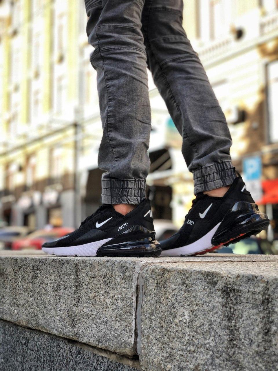 Nike Air Max 270 Black White 7