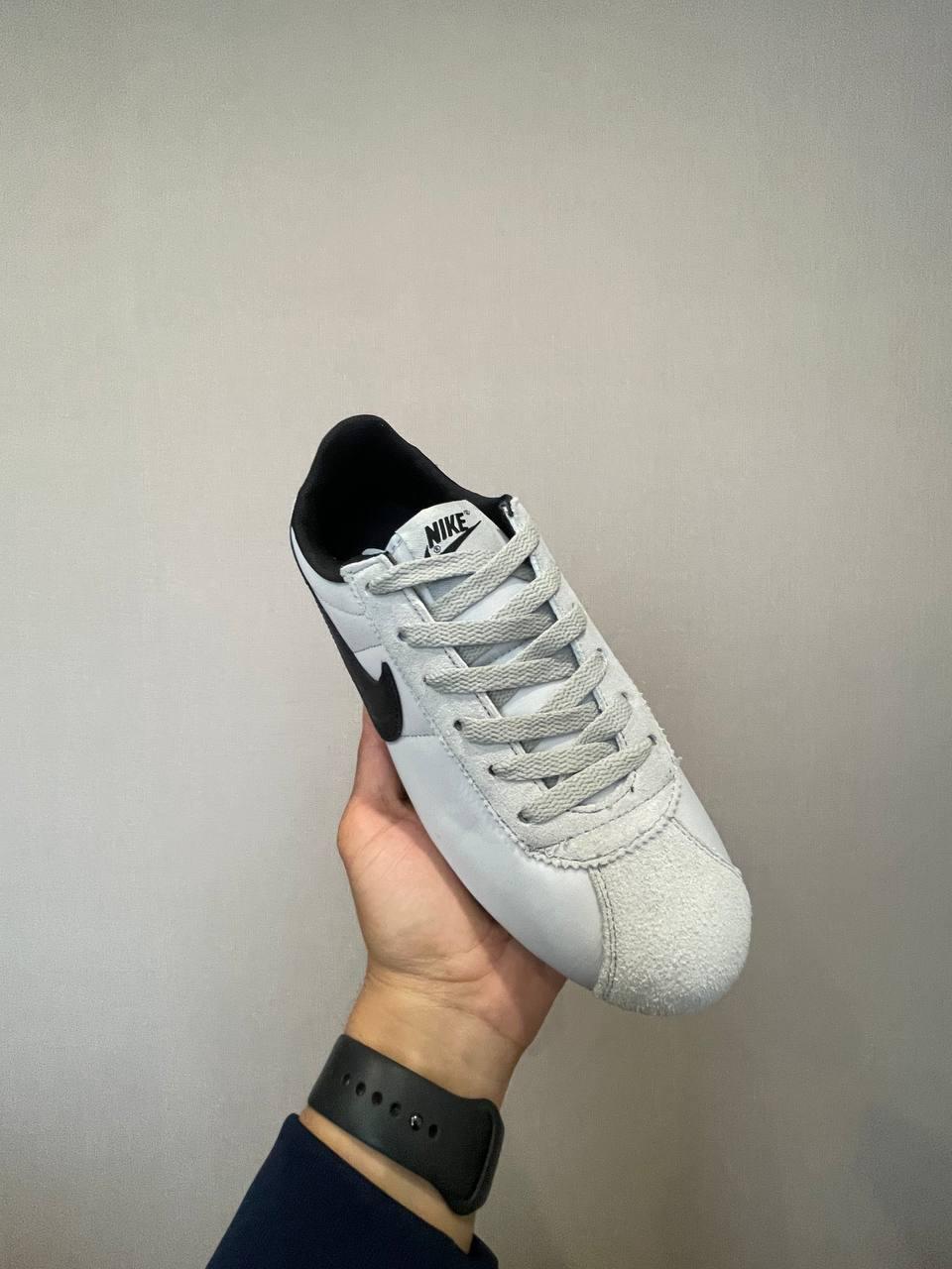 Nike Cortez White Black Classic Leather
