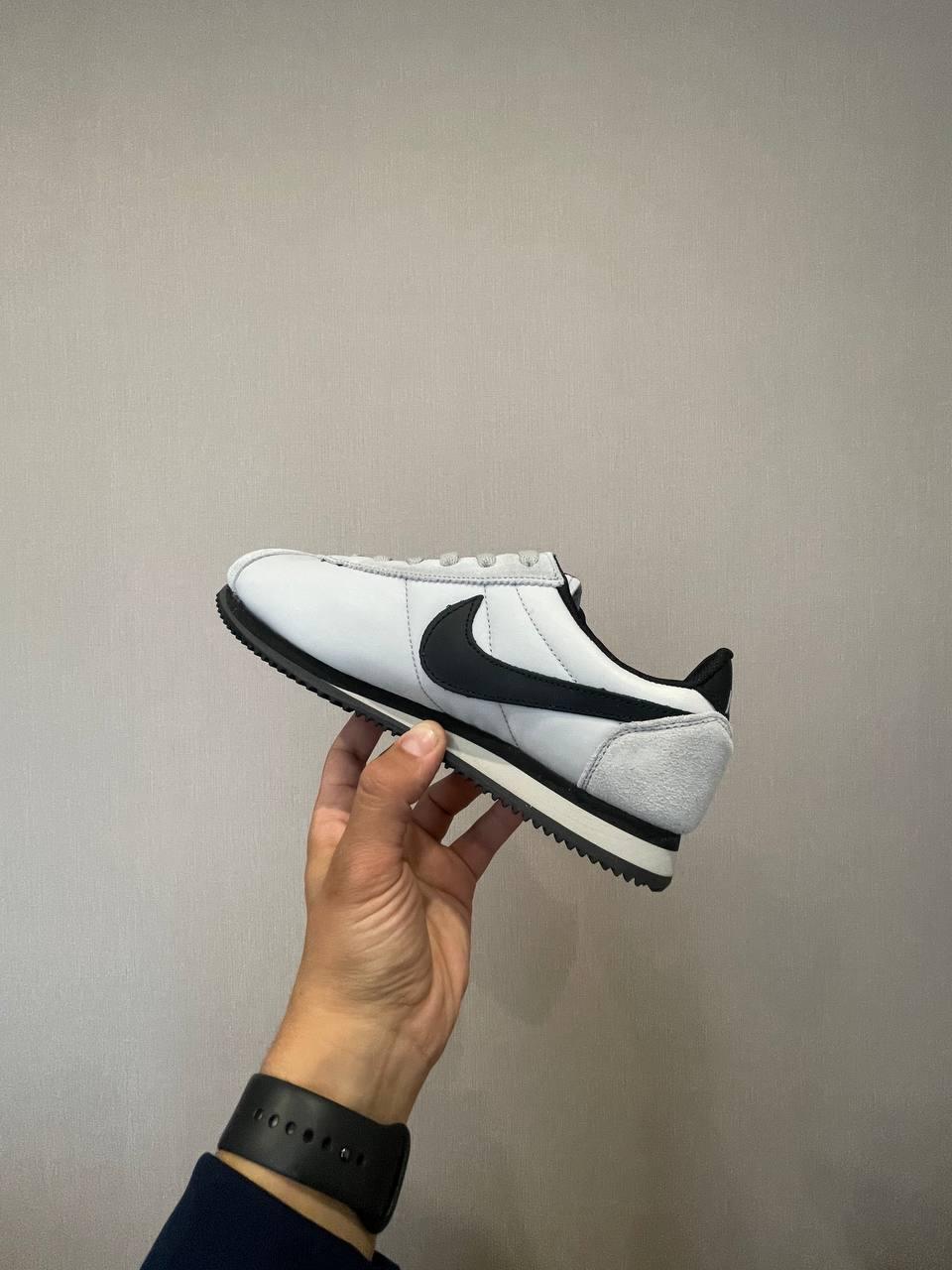 Nike Cortez White Black Classic Leather