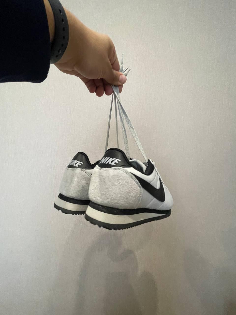 Nike Cortez White Black Classic Leather