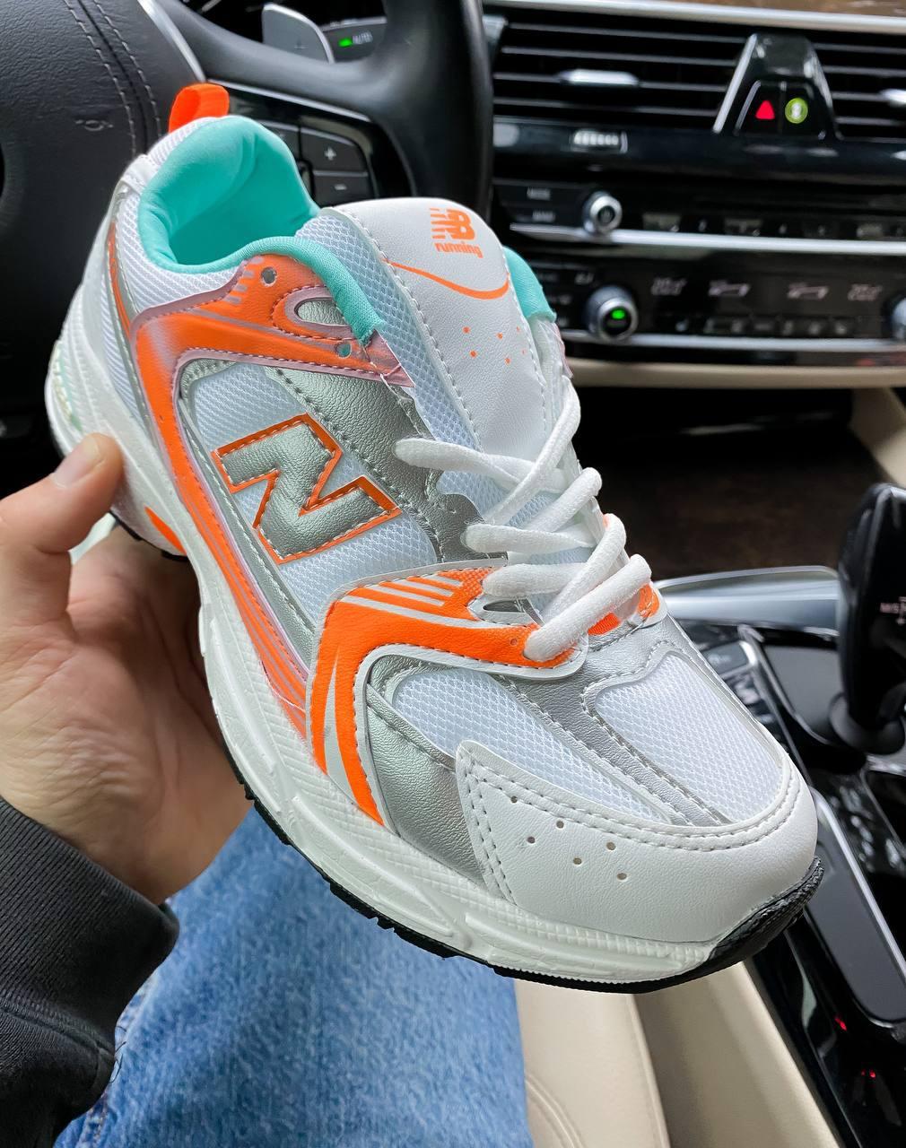New Balance 530 Silver Orange 1